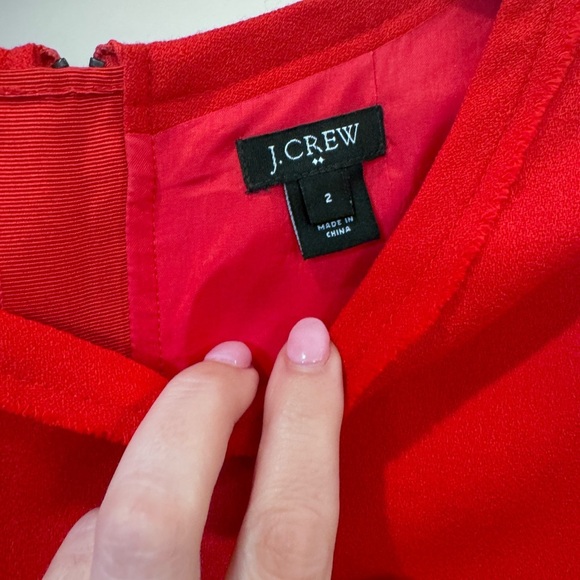 J. Crew Red Dress - Picture 7 of 7